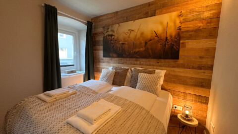 Slaapkamer1 6 appartement 1 Landhaus Vorderberg