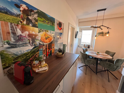 Woonkeuken 1 7 appartement 2 Landhaus Vorderberg